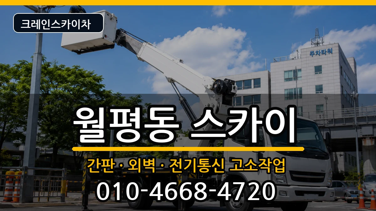 대전광역시서구월평동 스카이 대전광역시서구월평동 스카이 장비 처리 안내 이미지 2