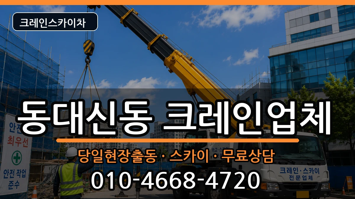 부산광역시서구동대신동 크레인 부산광역시서구동대신동 크레인 장비 처리 안내 이미지 2