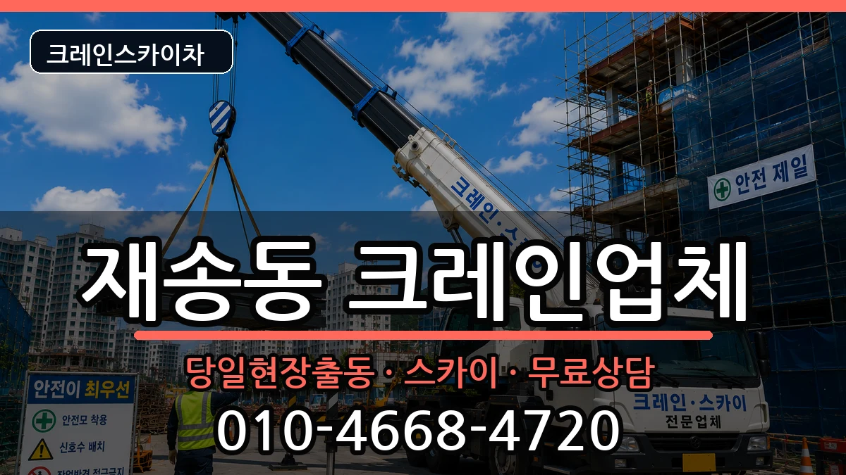 부산광역시해운대구재송동 크레인 부산광역시해운대구재송동 크레인 장비 처리 안내 이미지 3