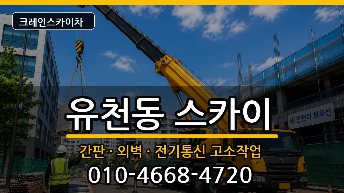 대구광역시달서구유천동 스카이 대구광역시달서구유천동 스카이 장비 처리 안내 이미지 2