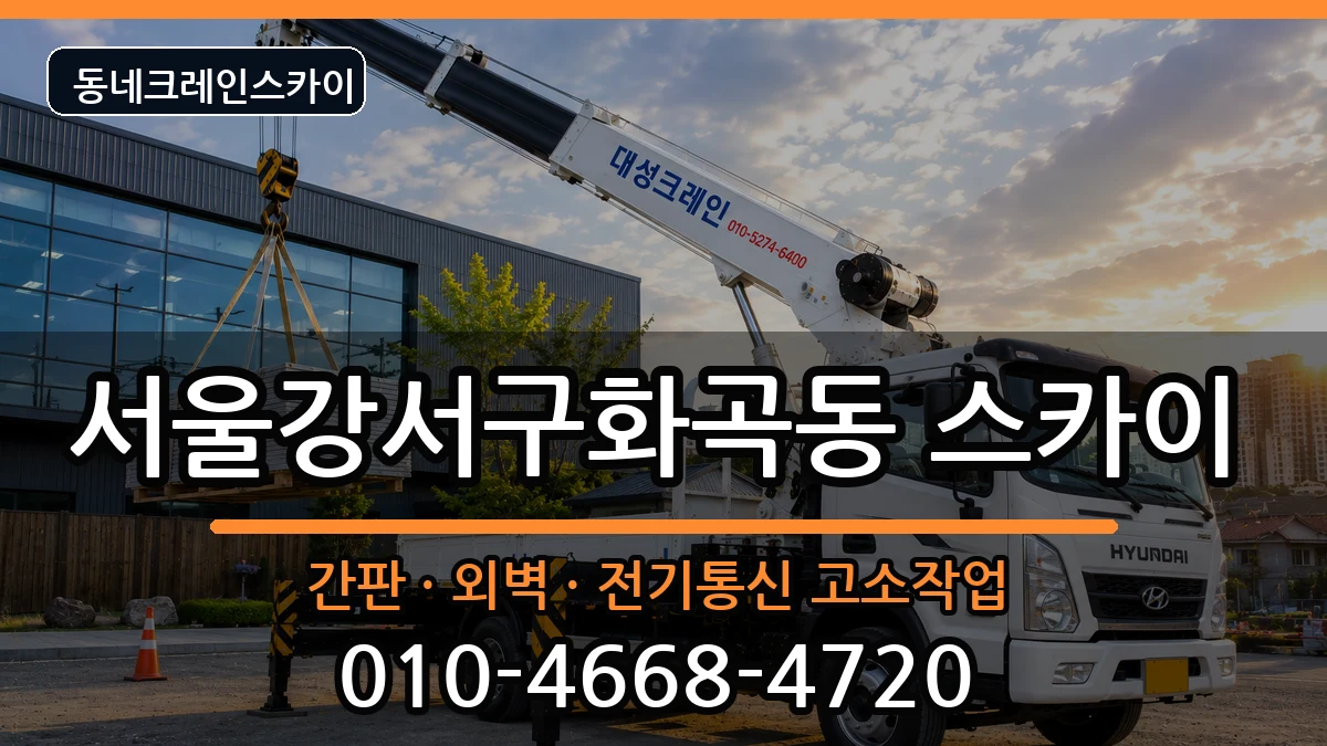 서울강서구화곡동  스카이 질문형