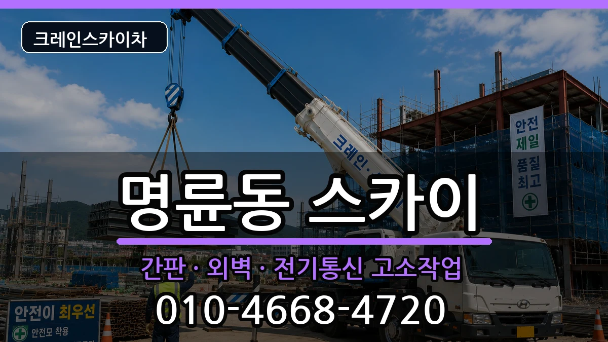 부산광역시동래구명륜동 스카이 부산광역시동래구명륜동 스카이 장비 처리 안내 이미지 2