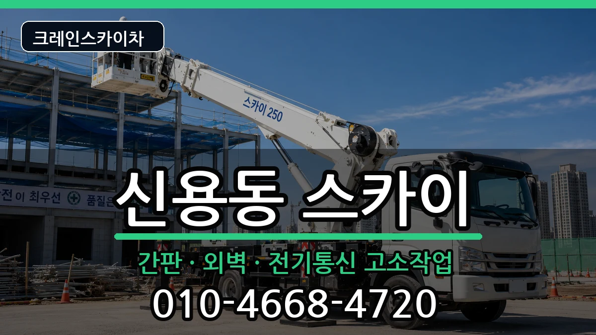 광주광역시북구신용동 스카이 광주광역시북구신용동 스카이 장비 처리 안내 이미지 1