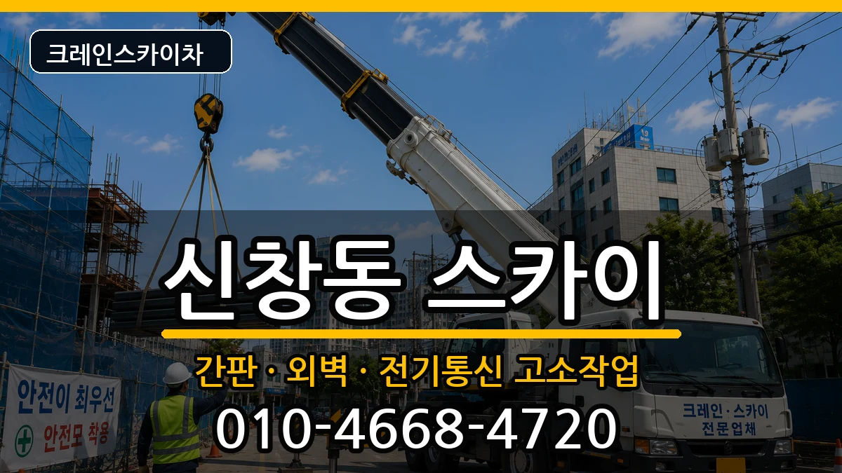 광주광역시광산구신창동 스카이 광주광역시광산구신창동 스카이 장비 처리 안내 이미지 1