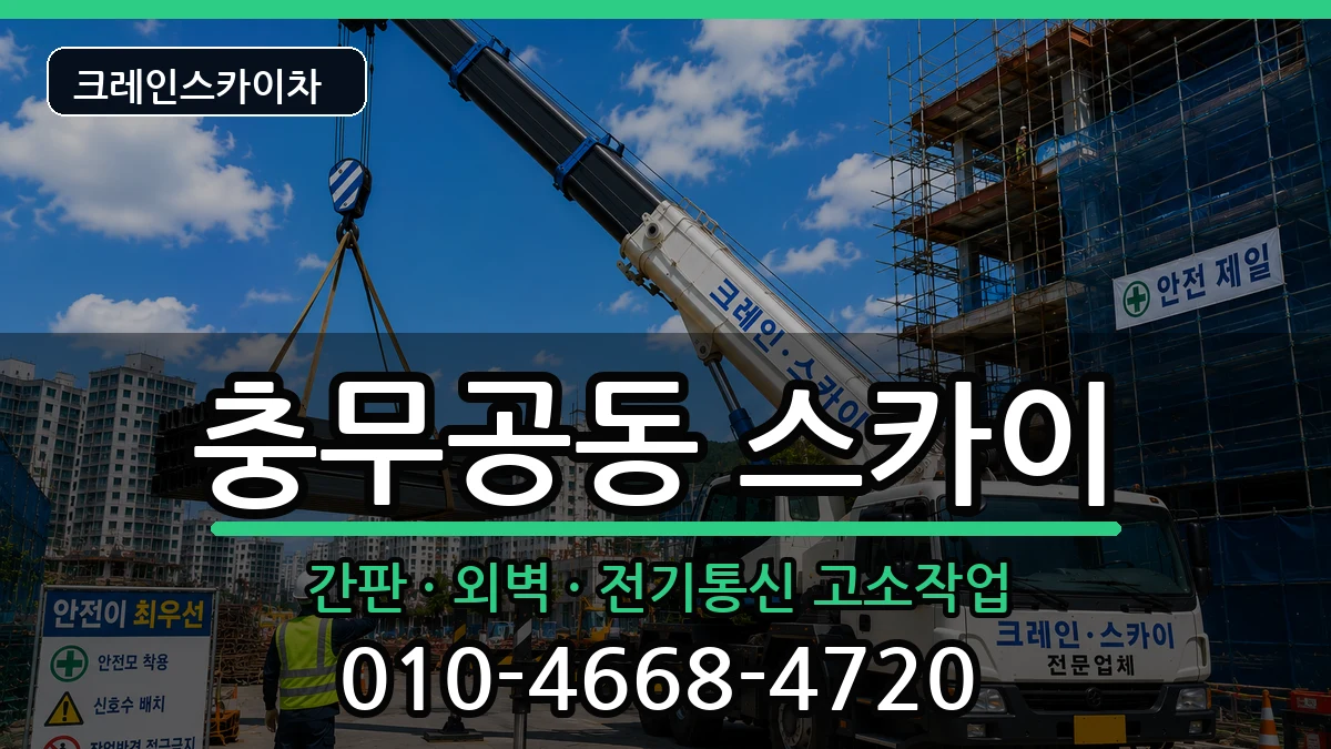 경상남도진주시충무공동 스카이 경상남도진주시충무공동 스카이 장비 처리 안내 이미지 2