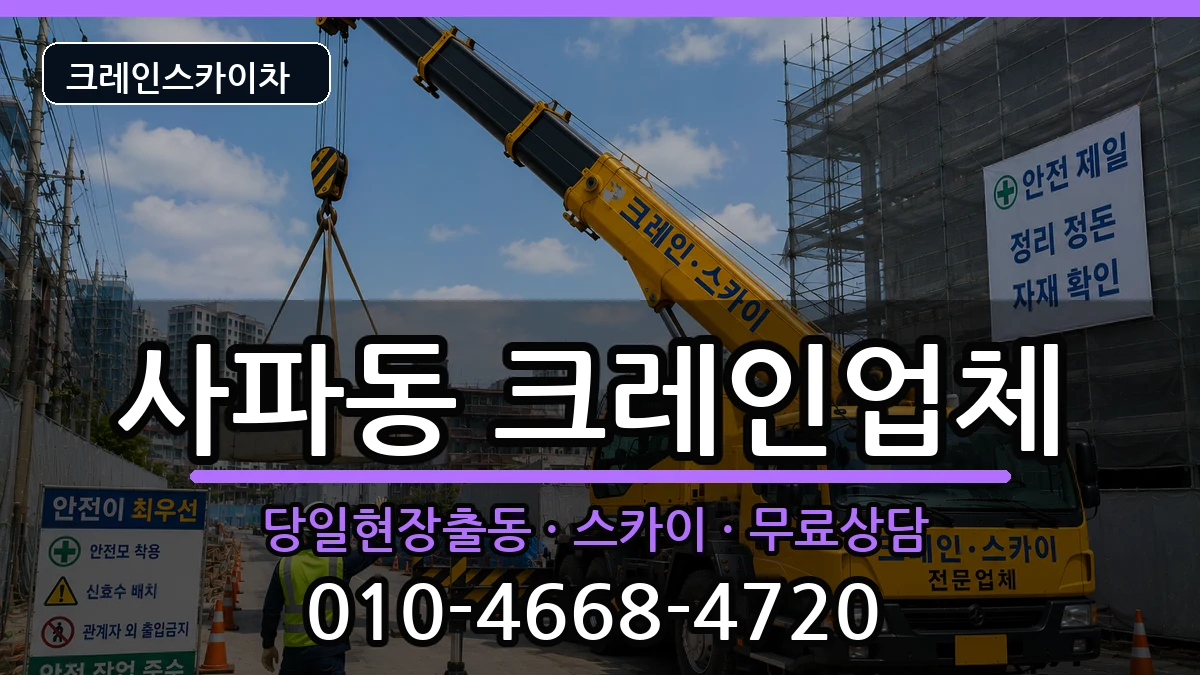 경상남도창원시성산구사파동 크레인 경상남도창원시성산구사파동 크레인 장비 처리 안내 이미지 3