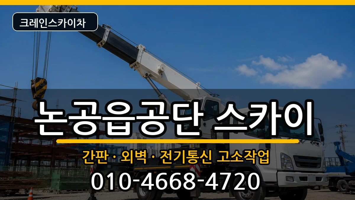 대구광역시 달성군 논공읍공단  스카이 비용형