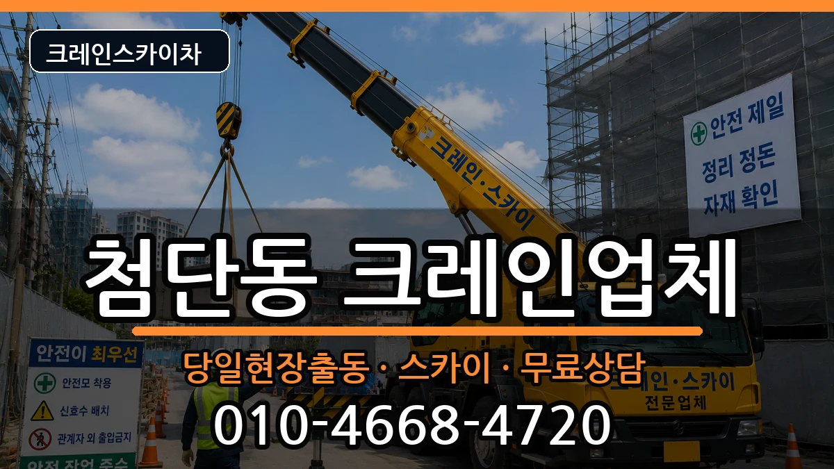 광주광역시광산구첨단동 크레인 광주광역시광산구첨단동 크레인 장비 처리 안내 이미지 1