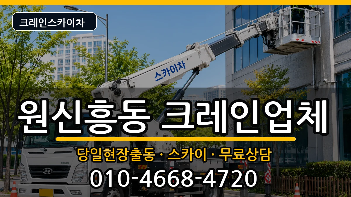 대전광역시유성구원신흥동 크레인 대전광역시유성구원신흥동 크레인 장비 처리 안내 이미지 3