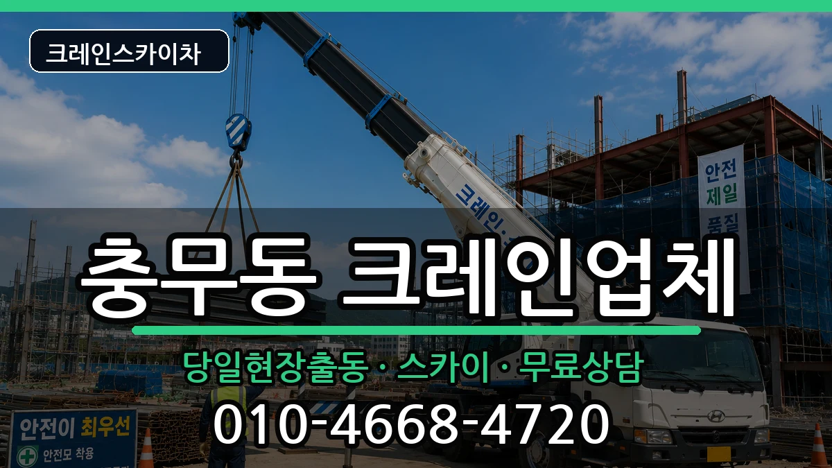 전라남도여수시충무동 크레인 전라남도여수시충무동 크레인 장비 처리 안내 이미지 1