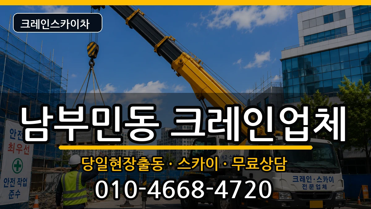 부산광역시서구남부민동 크레인 부산광역시서구남부민동 크레인 장비 처리 안내 이미지 1