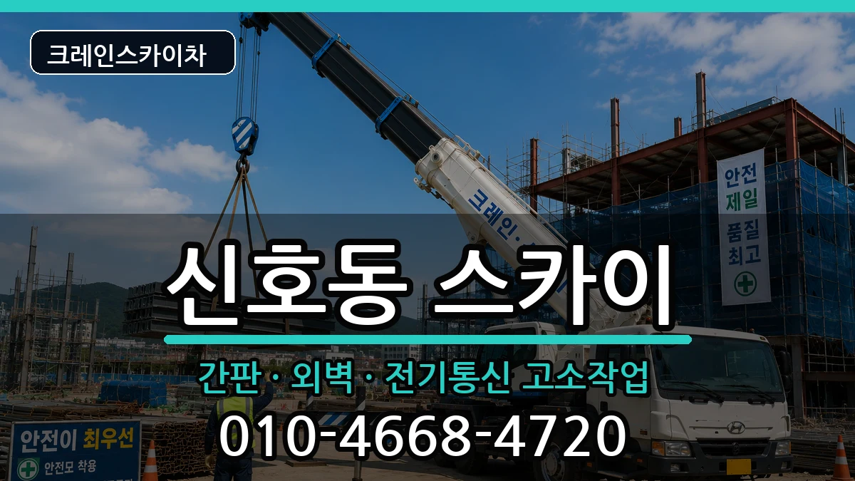 부산광역시 강서구 신호동  스카이 주의사항형