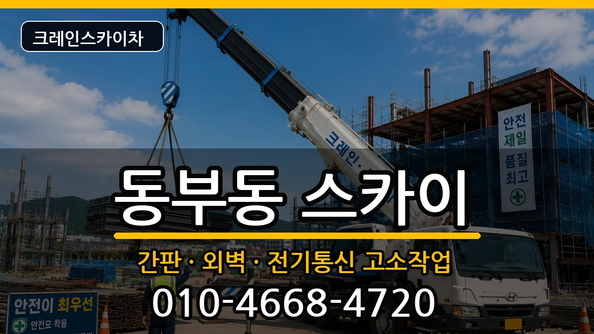 경상북도경산시동부동 스카이 경상북도경산시동부동 스카이 장비 처리 안내 이미지 2
