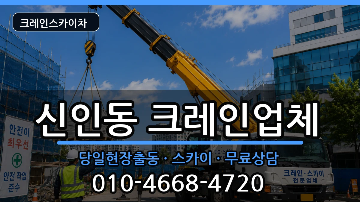 대전광역시동구신인동 크레인 대전광역시동구신인동 크레인 장비 처리 안내 이미지 3