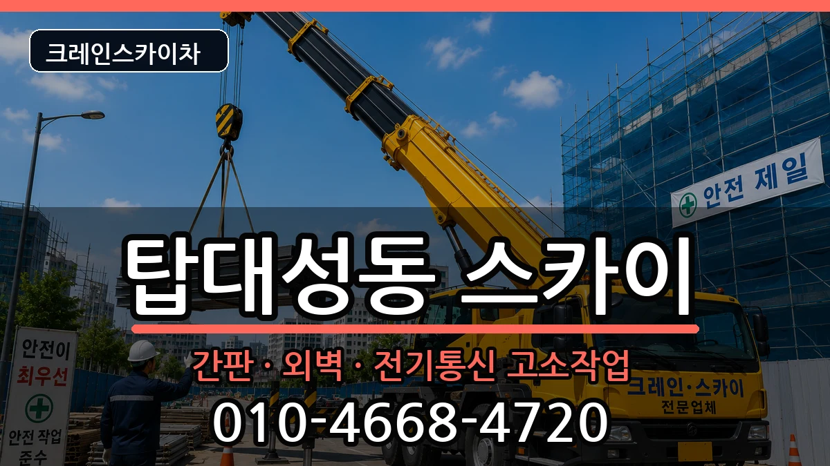 충청북도청주시상당구탑대성동 스카이 충청북도청주시상당구탑대성동 스카이 장비 처리 안내 이미지 1
