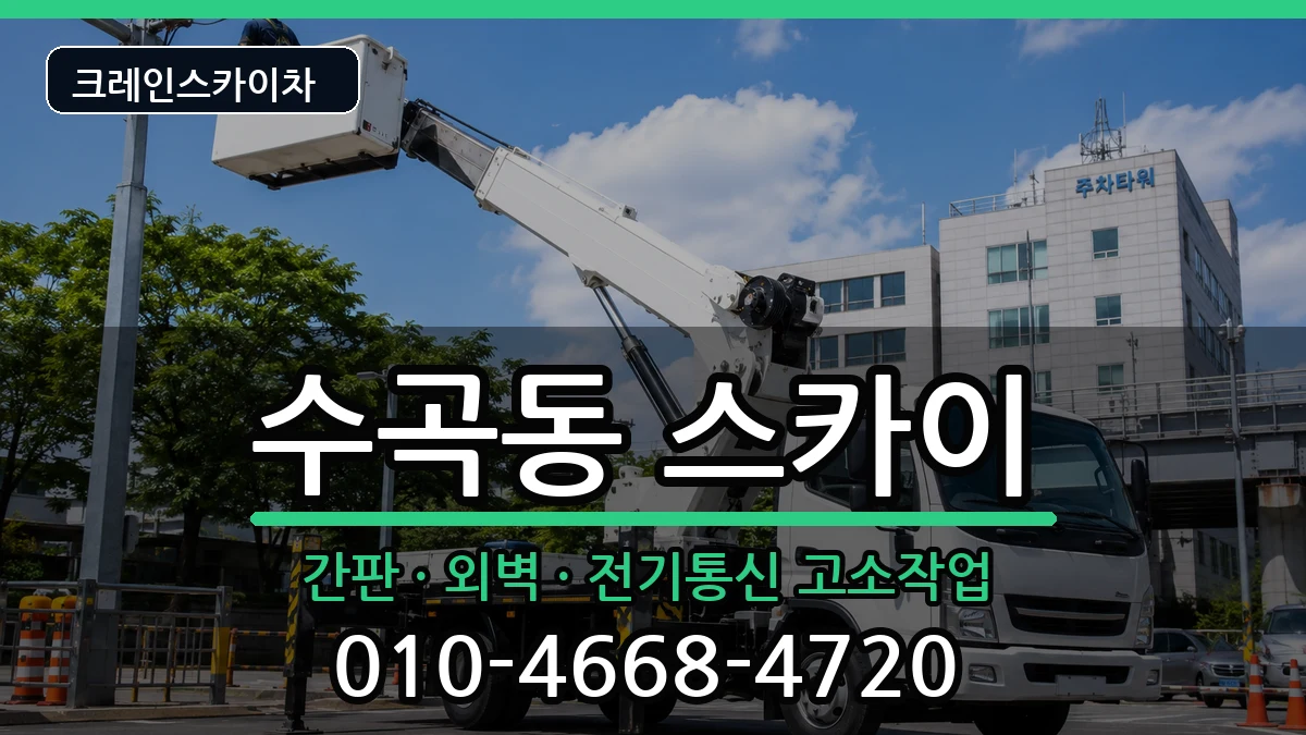 충청북도청주시서원구수곡동 스카이 충청북도청주시서원구수곡동 스카이 장비 처리 안내 이미지 3