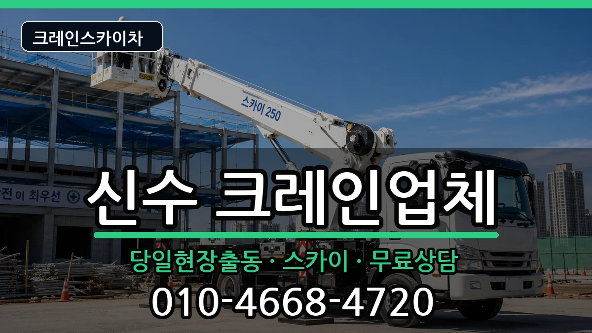경상남도사천시신수 크레인 경상남도사천시신수 크레인 장비 처리 안내 이미지 2