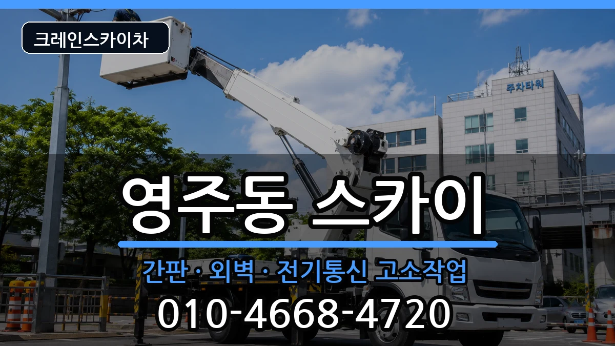 경상북도영주시영주동 스카이 경상북도영주시영주동 스카이 장비 처리 안내 이미지 2