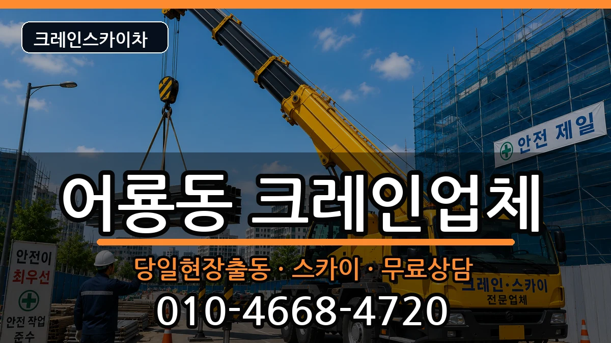 광주광역시광산구어룡동 크레인 광주광역시광산구어룡동 크레인 장비 처리 안내 이미지 2