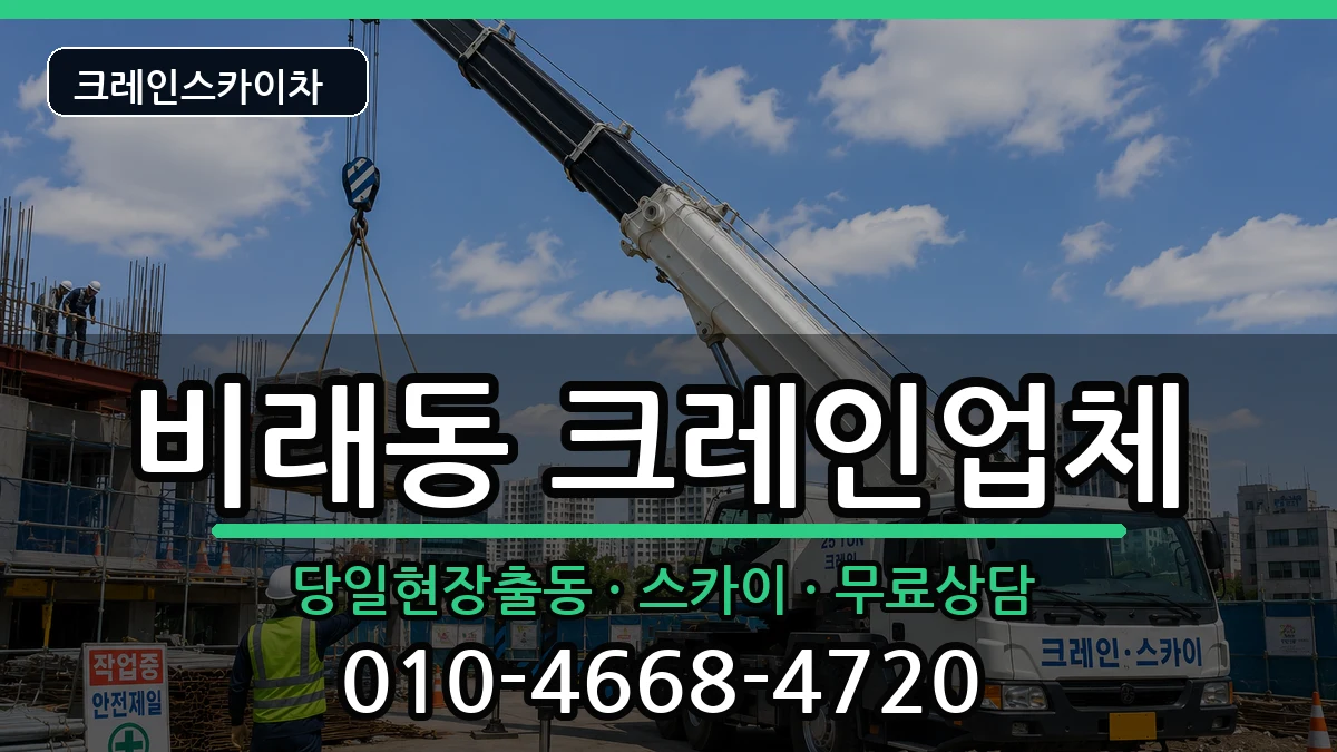 대전광역시대덕구비래동 크레인 대전광역시대덕구비래동 크레인 장비 처리 안내 이미지 3