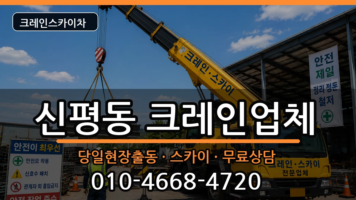 경상북도 구미시 신평동  크레인 비교형
