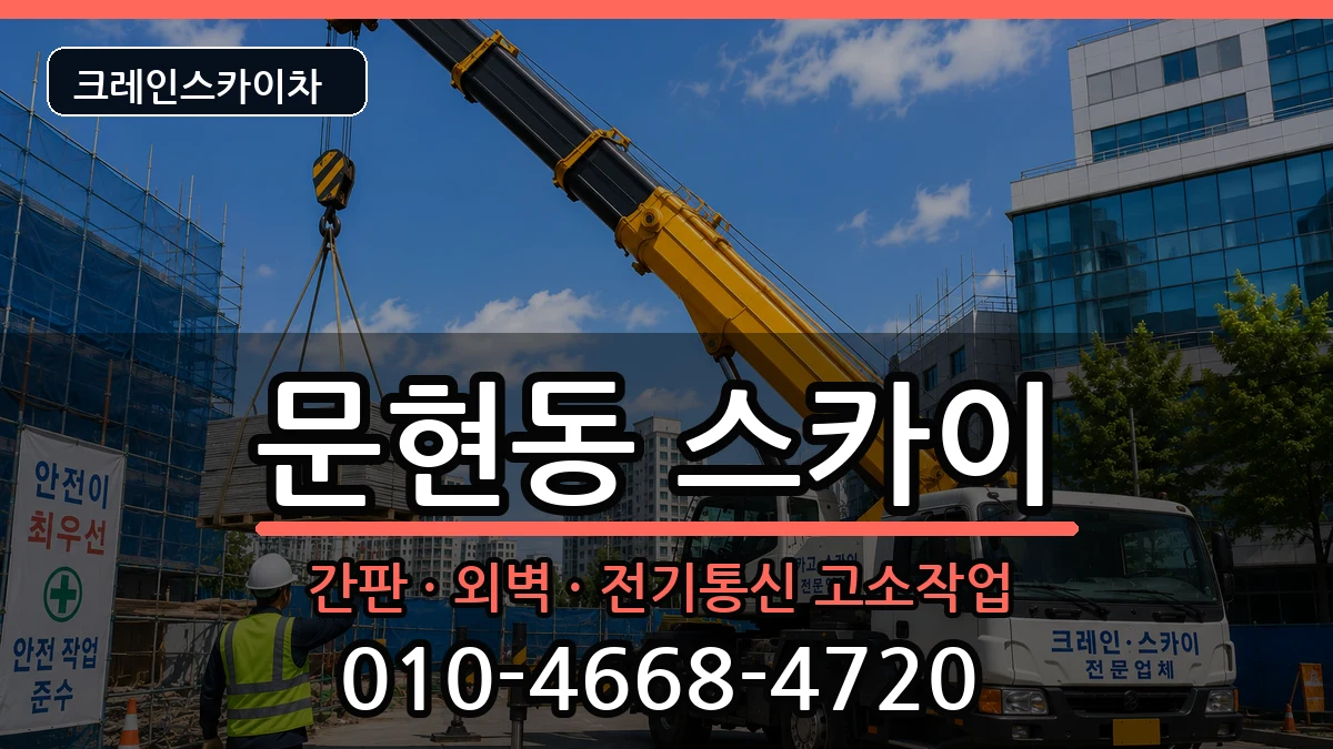 부산광역시남구문현동 스카이 부산광역시남구문현동 스카이 장비 처리 안내 이미지 1