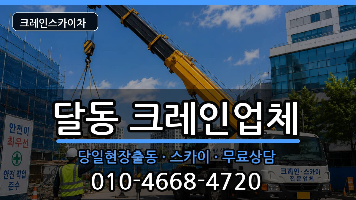 울산광역시남구달동 크레인 울산광역시남구달동 크레인 장비 처리 안내 이미지 2