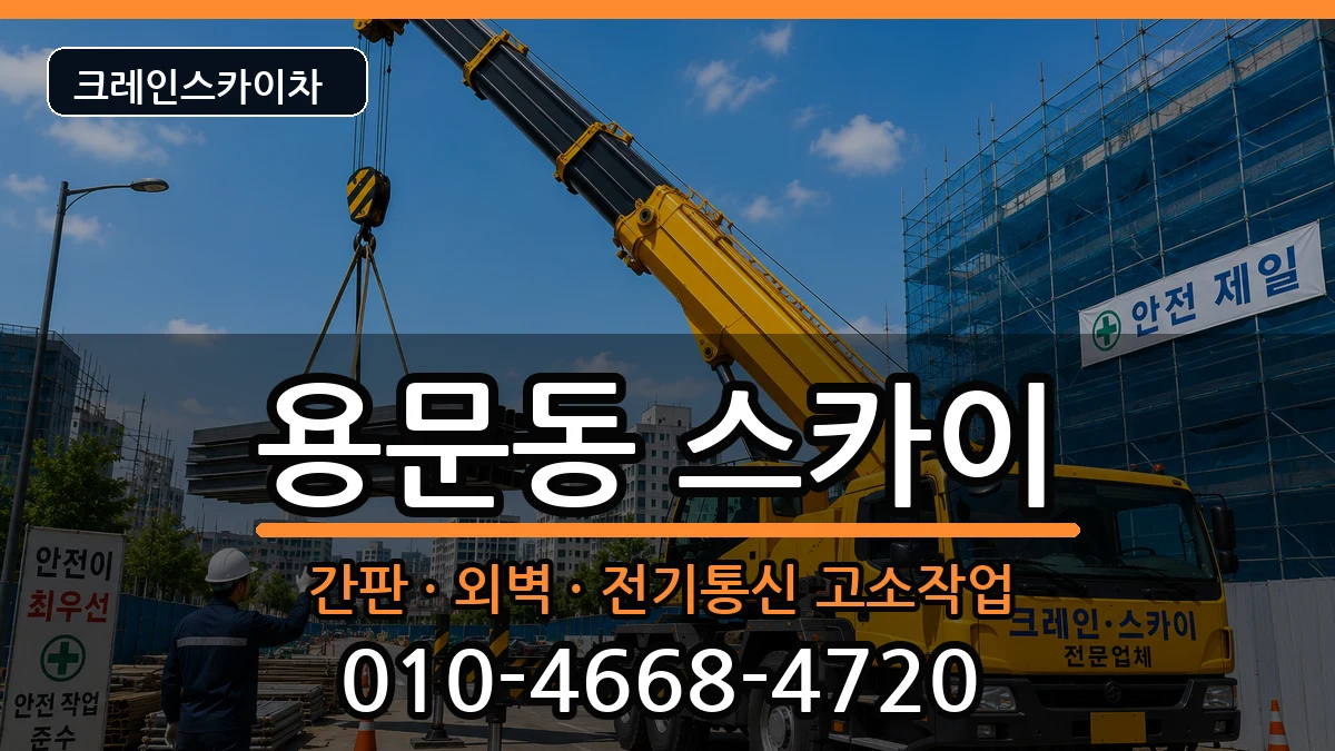 대전광역시서구용문동 스카이 대전광역시서구용문동 스카이 장비 처리 안내 이미지 1