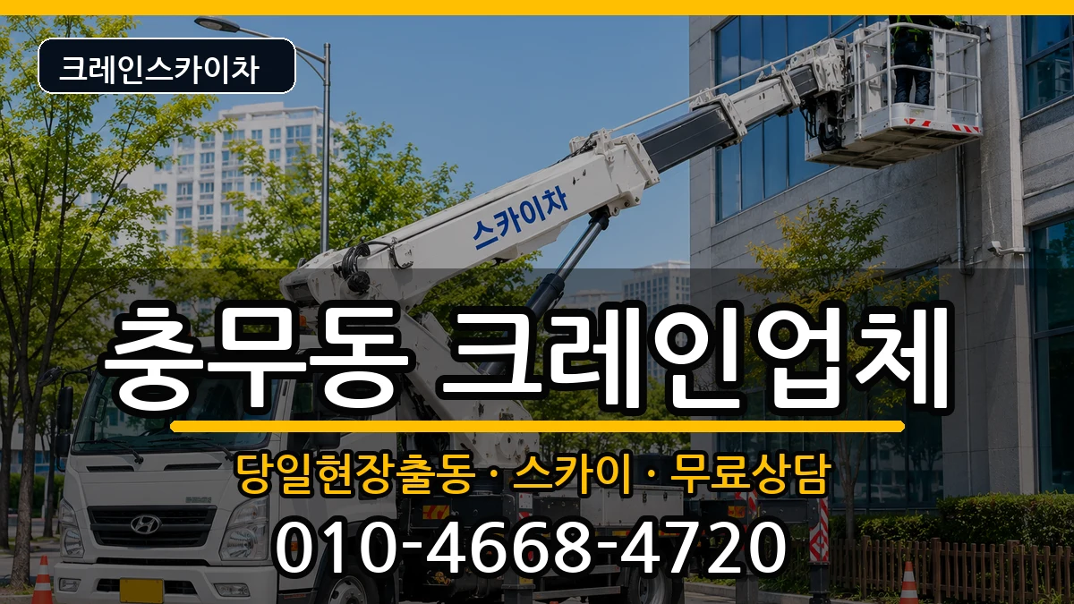 경상남도창원시진해구충무동 크레인 경상남도창원시진해구충무동 크레인 장비 처리 안내 이미지 3