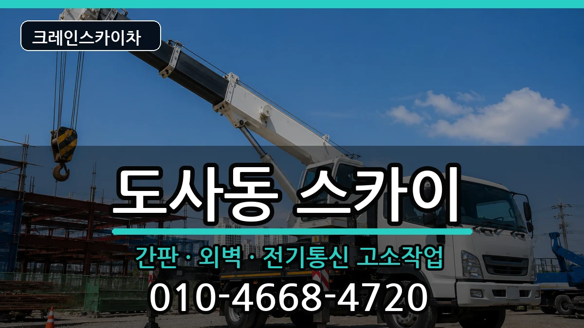 전라남도순천시도사동 스카이 전라남도순천시도사동 스카이 장비 처리 안내 이미지 2