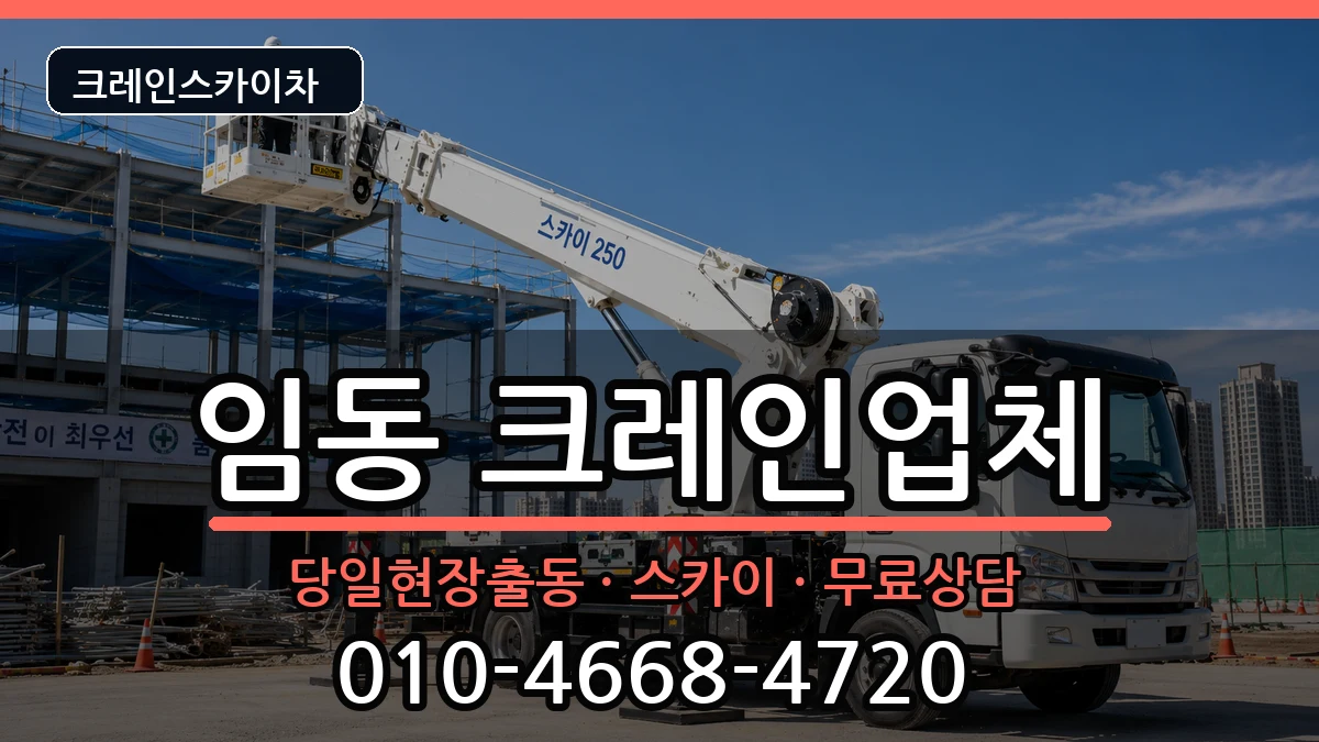 광주광역시북구임동 크레인 광주광역시북구임동 크레인 장비 처리 안내 이미지 3