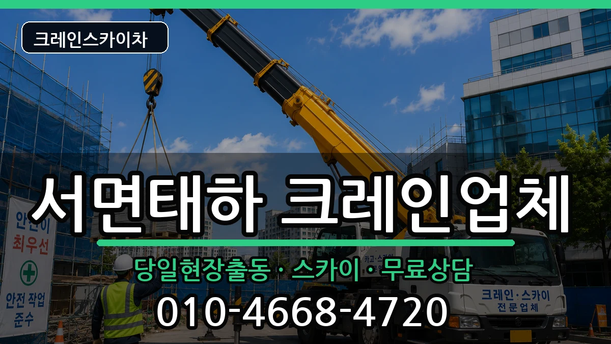 경상북도울릉군서면태하 크레인 장비 처리 안내 이미지 3