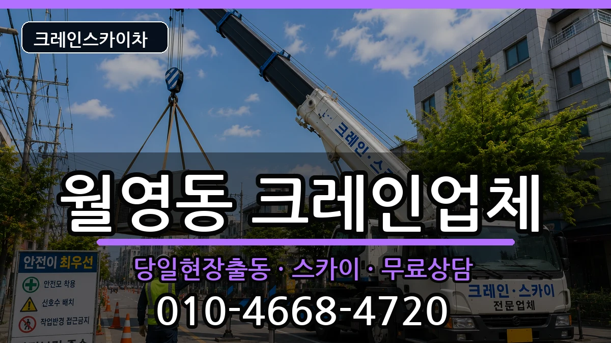 경상남도창원시마산합포구월영동 크레인 경상남도창원시마산합포구월영동 크레인 장비 처리 안내 이미지 2