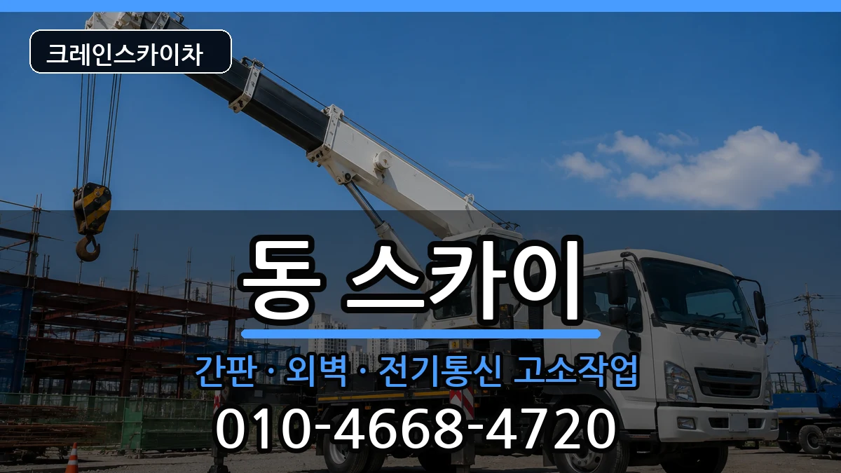 강원특별자치도원주시행구동 스카이 강원특별자치도원주시행구동 스카이 장비 처리 안내 이미지 3