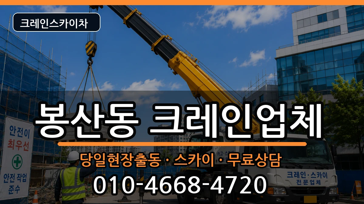강원특별자치도원주시봉산동 크레인 강원특별자치도원주시봉산동 크레인 장비 처리 안내 이미지 3