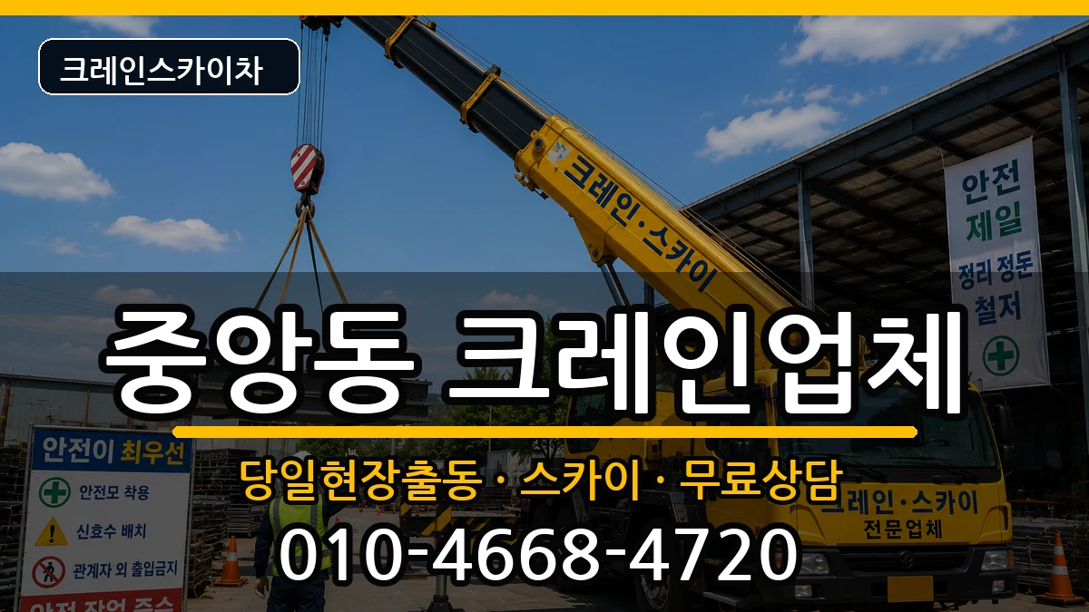 경상남도 통영시 중앙동  크레인 비교형