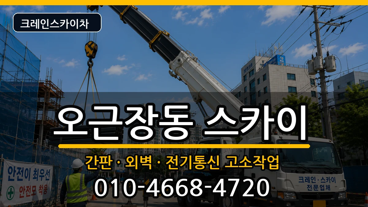 충청북도청주시청원구오근장동 스카이 충청북도청주시청원구오근장동 스카이 장비 처리 안내 이미지 1