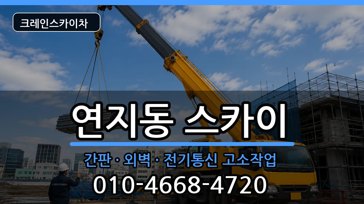 부산광역시부산진구연지동 스카이 부산광역시부산진구연지동 스카이 장비 처리 안내 이미지 2