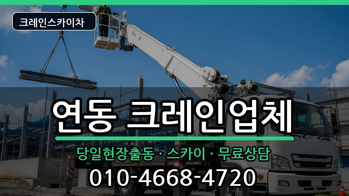 전라남도목포시연동 크레인 전라남도목포시연동 크레인 장비 처리 안내 이미지 3