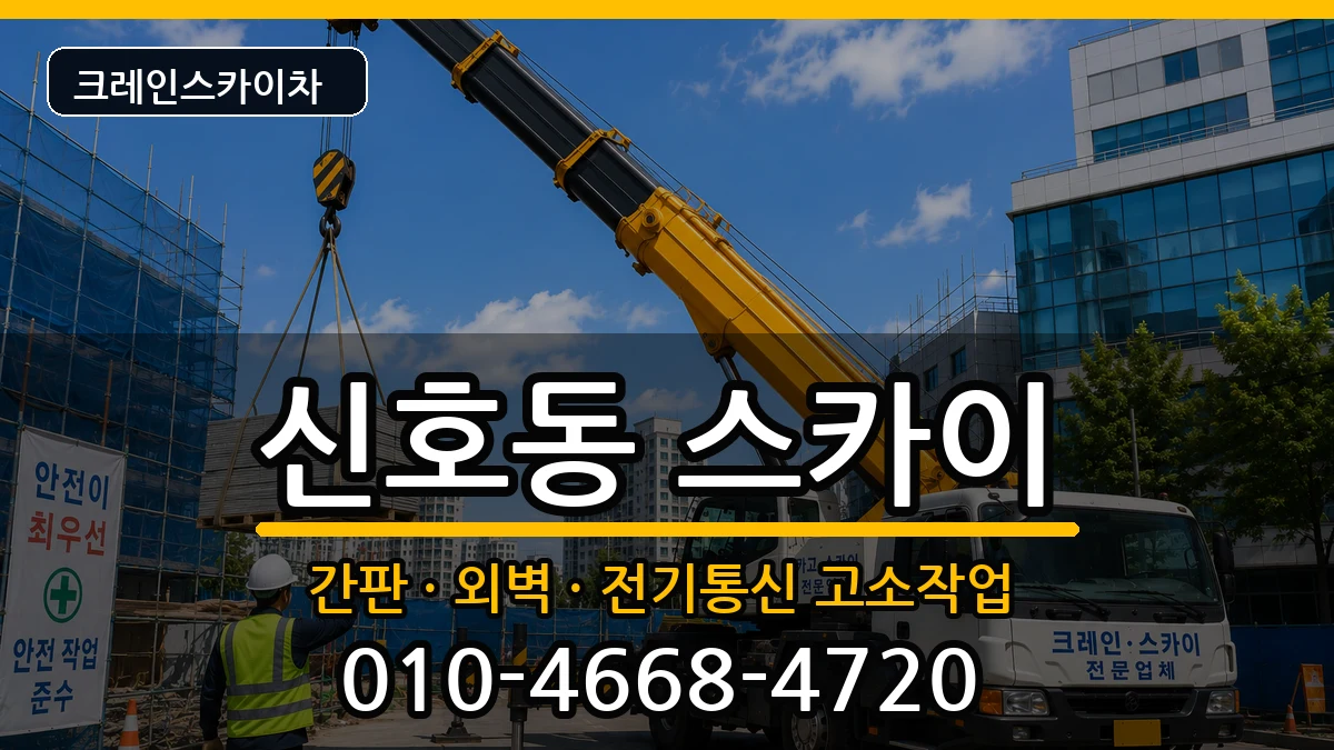 부산광역시강서구신호동 스카이 부산광역시강서구신호동 스카이 장비 처리 안내 이미지 1