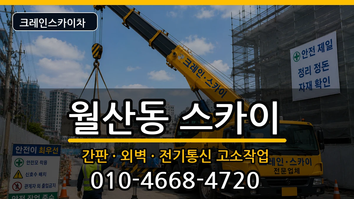 광주광역시남구월산동 스카이 광주광역시남구월산동 스카이 장비 처리 안내 이미지 3