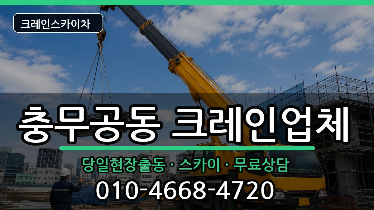 경상남도진주시충무공동 크레인 경상남도진주시충무공동 크레인 장비 처리 안내 이미지 2