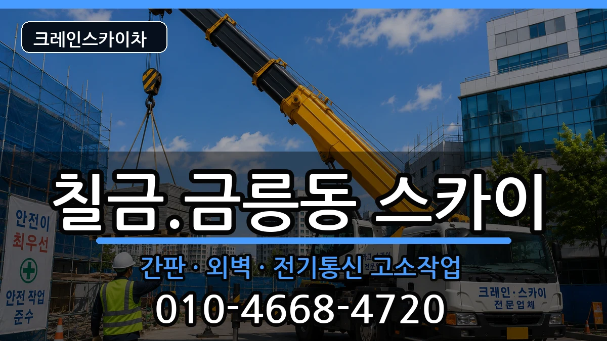 충청북도충주시칠금.금릉동 스카이 장비 처리 안내 이미지 2