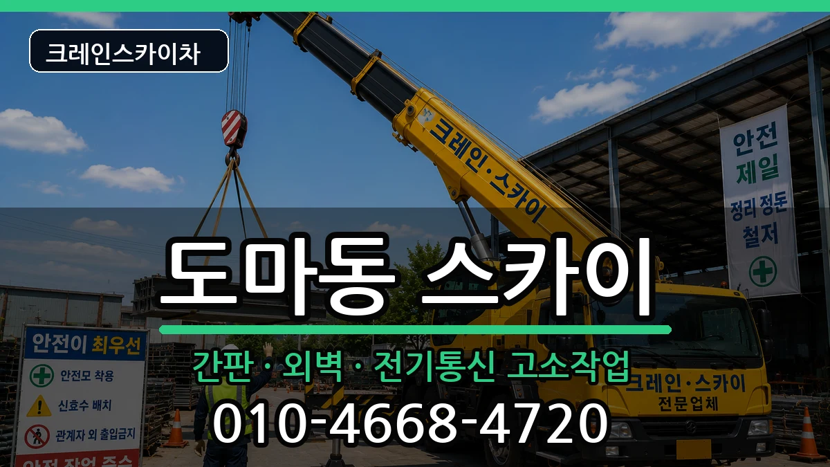 대전광역시서구도마동 스카이 대전광역시서구도마동 스카이 장비 처리 안내 이미지 3