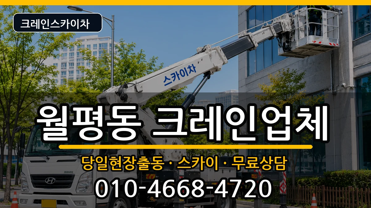 대전광역시서구월평동 크레인 대전광역시서구월평동 크레인 장비 처리 안내 이미지 2