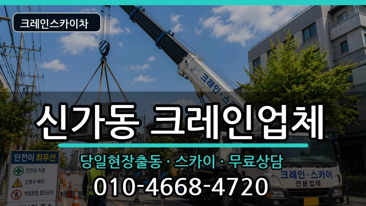 광주광역시광산구신가동 크레인 광주광역시광산구신가동 크레인 장비 처리 안내 이미지 1