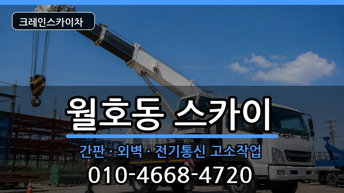 전라남도 여수시 월호동  스카이 비용형