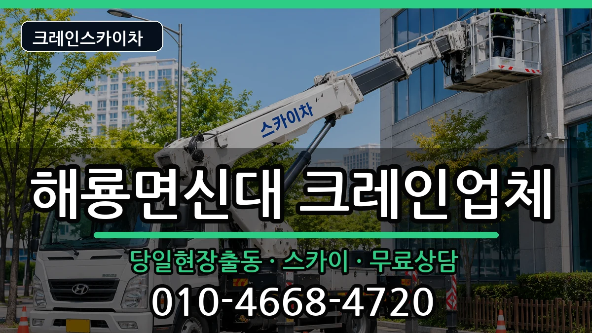 전라남도순천시해룡면신대 크레인 전라남도순천시해룡면신대 크레인 장비 처리 안내 이미지 2