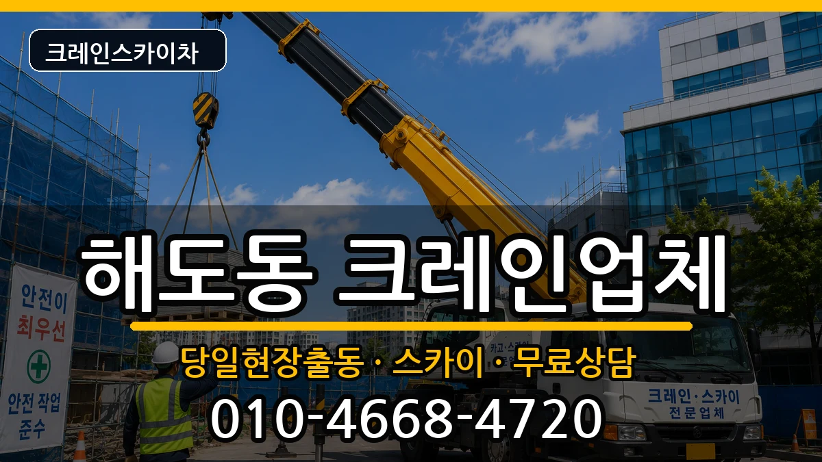 경상북도포항시남구해도동 크레인 경상북도포항시남구해도동 크레인 장비 처리 안내 이미지 1