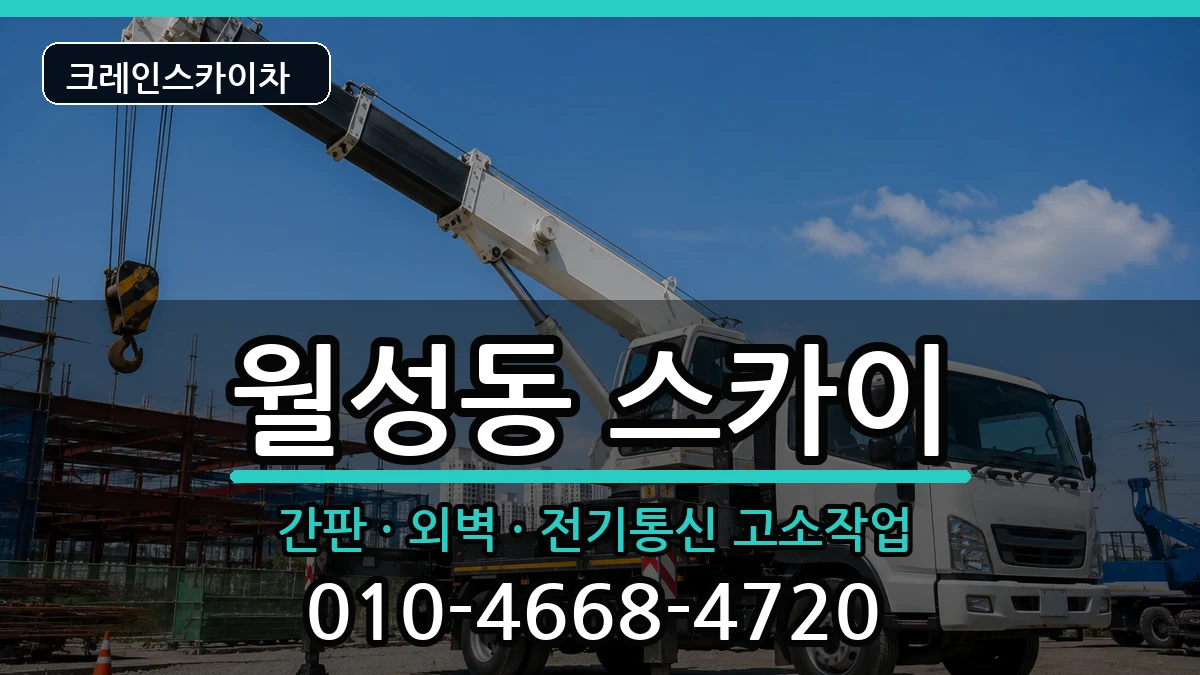 대구광역시달서구월성동 스카이 대구광역시달서구월성동 스카이 장비 처리 안내 이미지 2
